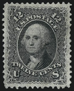 Sale 1014, Lot 1251, 1867-68 Grilled Issue (Scott 92-101)