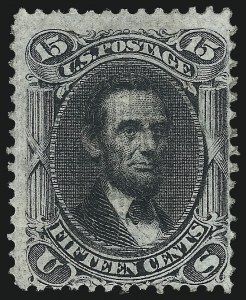 Sale 1014, Lot 1253, 1867-68 Grilled Issue (Scott 92-101)