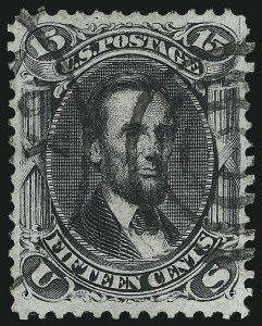 Sale 1014, Lot 1254, 1867-68 Grilled Issue (Scott 92-101)