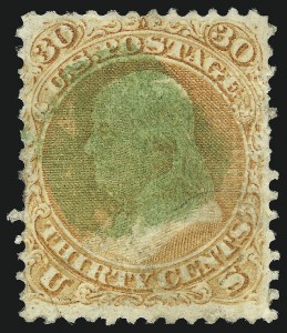 Sale 1014, Lot 1261, 1867-68 Grilled Issue (Scott 92-101)