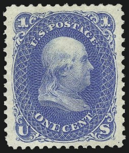 Sale 1014, Lot 1266, 1875 Re-Issue of 1861-66 Issue (Scott 102-111)