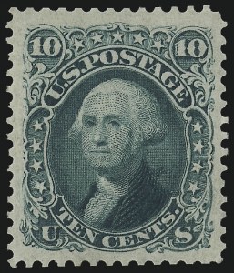 Sale 1014, Lot 1272, 1875 Re-Issue of 1861-66 Issue (Scott 102-111)