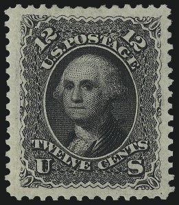 Sale 1014, Lot 1274, 1875 Re-Issue of 1861-66 Issue (Scott 102-111)