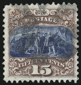 Sale 1014, Lot 1303, 1c-15c 1869 Pictorial Issue (Scott 112-119)