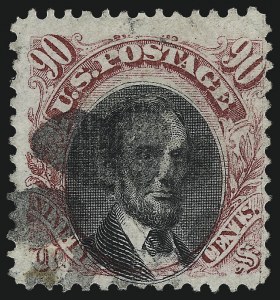 Sale 1014, Lot 1321, 24c-90c 1869 Pictorial Issue (Scott 120-122)