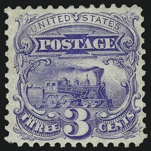 Sale 1014, Lot 1325, 1875 Re-Issue of 1869 Pictorial Issue (Scott 123-133)