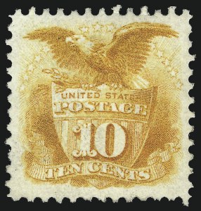 Sale 1014, Lot 1333, 1875 Re-Issue of 1869 Pictorial Issue (Scott 123-133)