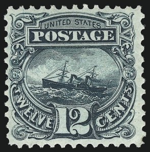 Sale 1014, Lot 1334, 1875 Re-Issue of 1869 Pictorial Issue (Scott 123-133)