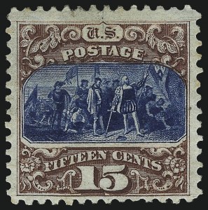 Sale 1014, Lot 1340, 1875 Re-Issue of 1869 Pictorial Issue (Scott 123-133)