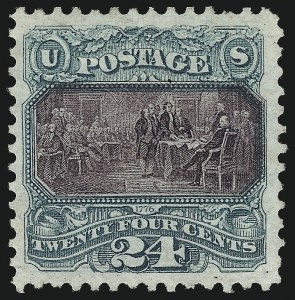 Sale 1014, Lot 1345, 1875 Re-Issue of 1869 Pictorial Issue (Scott 123-133)