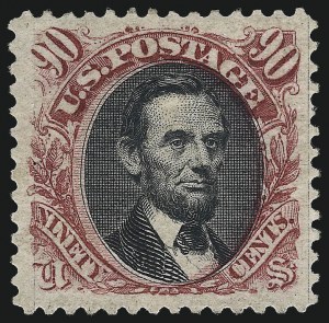 Sale 1014, Lot 1354, 1875 Re-Issue of 1869 Pictorial Issue (Scott 123-133)