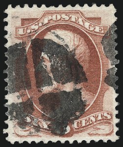 Sale 1014, Lot 1363, 1870-71 National Bank Note Co. Grilled Issues (Scott 134-139)