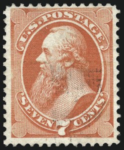 Sale 1014, Lot 1366, 1870-71 National Bank Note Co. Grilled Issues (Scott 134-139)