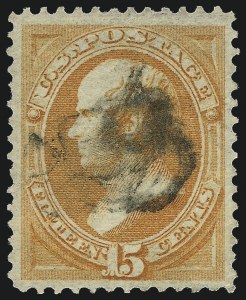 Sale 1014, Lot 1376, 1870-71 National Bank Note Co. Grilled Issues (Scott 140-144)