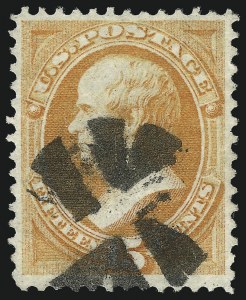 Sale 1014, Lot 1377, 1870-71 National Bank Note Co. Grilled Issues (Scott 140-144)