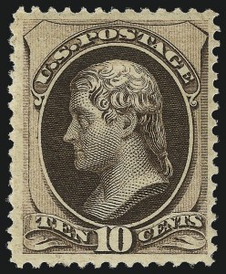 Sale 1014, Lot 1406, 1873 Continental Bank Note Co. Issue (Scott 156-166)