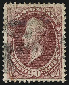 Sale 1014, Lot 1413, 1873 Continental Bank Note Co. Issue (Scott 156-166)