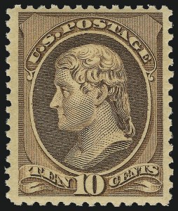 Sale 1014, Lot 1429, 1875-87 Continental and American Bank Note Co. Issues (Scott 175-218)