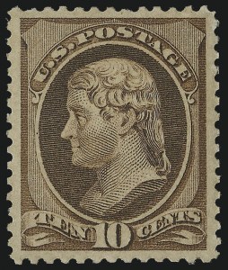 Sale 1014, Lot 1430, 1875-87 Continental and American Bank Note Co. Issues (Scott 175-218)