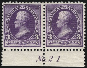 Sale 1014, Lot 1456, 1890-93 Issue (Scott 219-229)