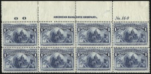 Sale 1014, Lot 1468, 1c-4c 1893 Columbian Issue (Scott 230-233)