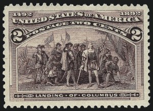 Sale 1014, Lot 1470, 1c-4c 1893 Columbian Issue (Scott 230-233)