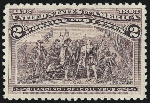 Sale 1014, Lot 1471, 1c-4c 1893 Columbian Issue (Scott 230-233)
