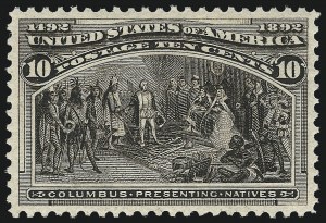 Sale 1014, Lot 1498, 5c-15c 1893 Columbian Issue (Scott 234-238)