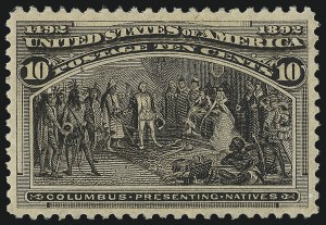 Sale 1014, Lot 1501, 5c-15c 1893 Columbian Issue (Scott 234-238)