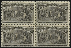 Sale 1014, Lot 1503, 5c-15c 1893 Columbian Issue (Scott 234-238)