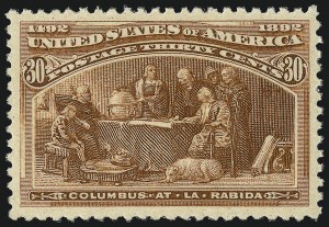 Sale 1014, Lot 1514, 30c-50c 1893 Columbian Issue (Scott 239-240)