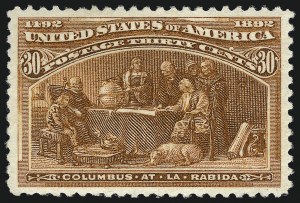 Sale 1014, Lot 1516, 30c-50c 1893 Columbian Issue (Scott 239-240)