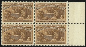 Sale 1014, Lot 1518, 30c-50c 1893 Columbian Issue (Scott 239-240)