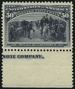 Sale Number 1014, Lot Number 1521, 30c-50c 1893 Columbian Issue (Scott 239-240)