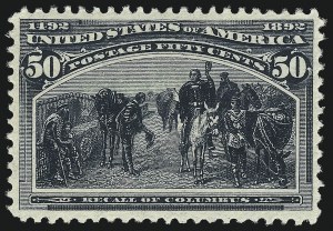 Sale 1014, Lot 1523, 30c-50c 1893 Columbian Issue (Scott 239-240)