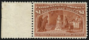 Sale Number 1014, Lot Number 1528, $1.00-$3.00 1893 Columbian Issue (Scott 241-243)