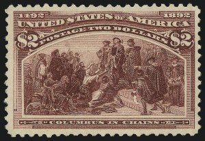 Sale 1014, Lot 1536, $1.00-$3.00 1893 Columbian Issue (Scott 241-243)