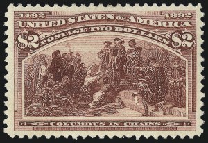 Sale 1014, Lot 1537, $1.00-$3.00 1893 Columbian Issue (Scott 241-243)