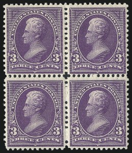 Sale 1014, Lot 1582, 1894 Unwatermarked Bureau Issue (Scott 247-263)