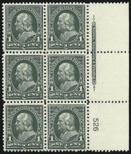 Sale 1014, Lot 1620, 1895-97 Watermarked Bureau Issues (Scott 264-282C)
