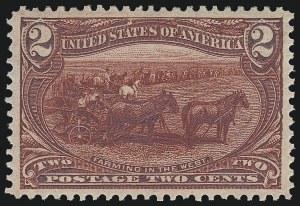 Sale 1014, Lot 1627, 1c-50c 1898 Trans-Mississippi Issue (Scott 285-291)