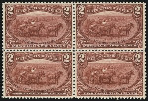 Sale 1014, Lot 1629, 1c-50c 1898 Trans-Mississippi Issue (Scott 285-291)