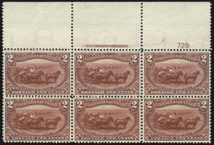 Sale 1014, Lot 1630, 1c-50c 1898 Trans-Mississippi Issue (Scott 285-291)