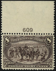 Sale 1014, Lot 1641, 1c-50c 1898 Trans-Mississippi Issue (Scott 285-291)