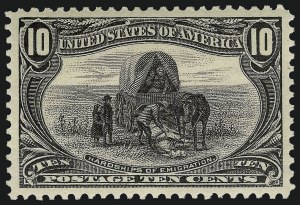 Sale 1014, Lot 1645, 1c-50c 1898 Trans-Mississippi Issue (Scott 285-291)