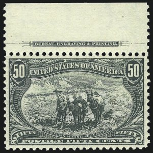 Sale 1014, Lot 1647, 1c-50c 1898 Trans-Mississippi Issue (Scott 285-291)