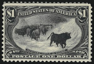Sale 1014, Lot 1664, $1.00-$2.00 1898 Trans-Mississippi Issue (Scott 292-293)