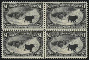 Sale 1014, Lot 1665, $1.00-$2.00 1898 Trans-Mississippi Issue (Scott 292-293)