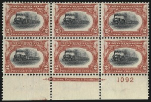 Sale 1014, Lot 1685, 1901 Pan-American Issue (Scott 294-299)