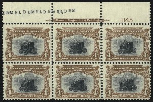 Sale 1014, Lot 1693, 1901 Pan-American Issue (Scott 294-299)